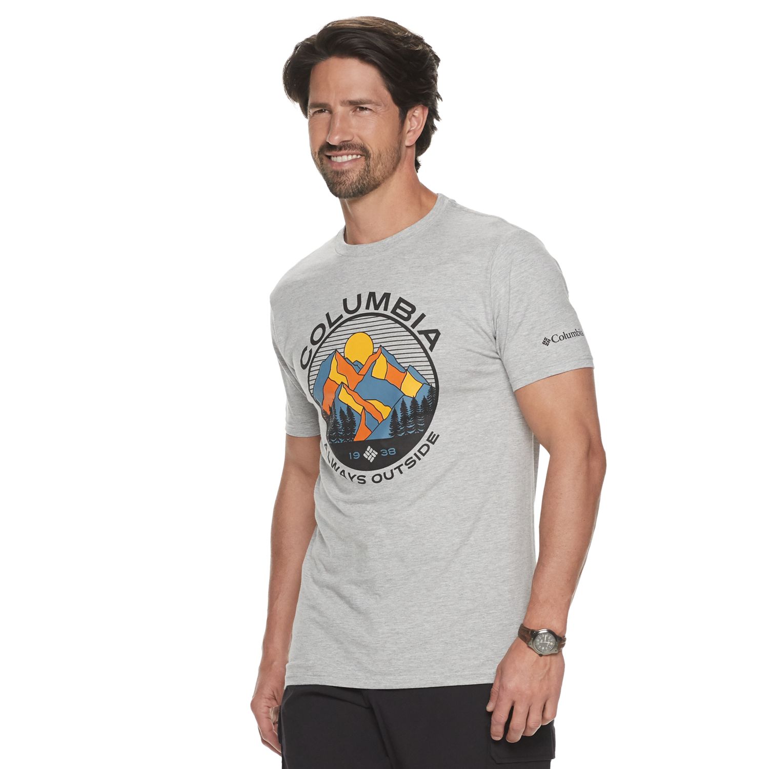 columbia men's graphic tees