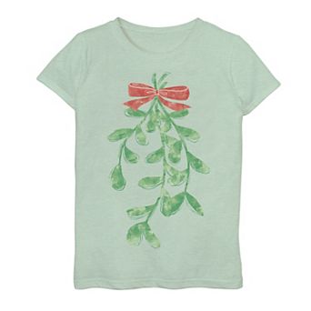 Girls 7-16 Mistletoe Graphic Tee