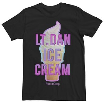 Men's Forrest Gump Lt. Dan Ice Cream Tee