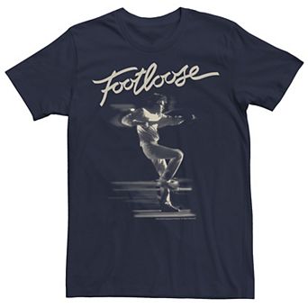 Men's Footloose Two-Tone Title Logo Portrait Tee