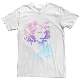 Men's Grease Sandy Halftone Gradient Portrait Tee