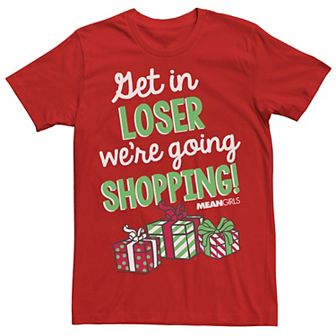 Men's Mean Girls We're Going Shopping Holiday Text Sweatshirt
