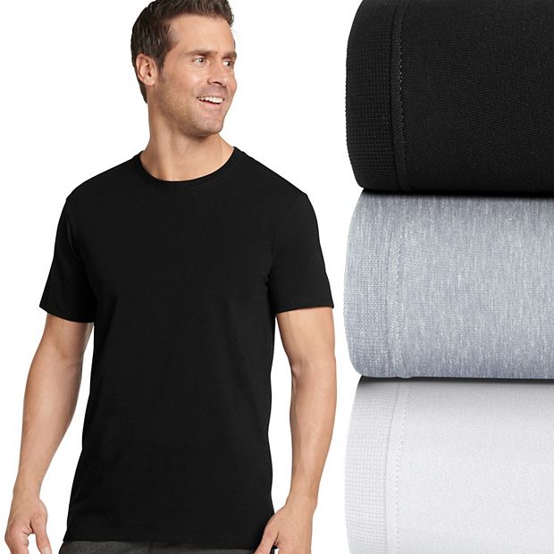 2 Pack Work Shirts for Men, Custom Shirts, Workwear T-Shirts, Crewneck Mens Shirt, Plain or Customized