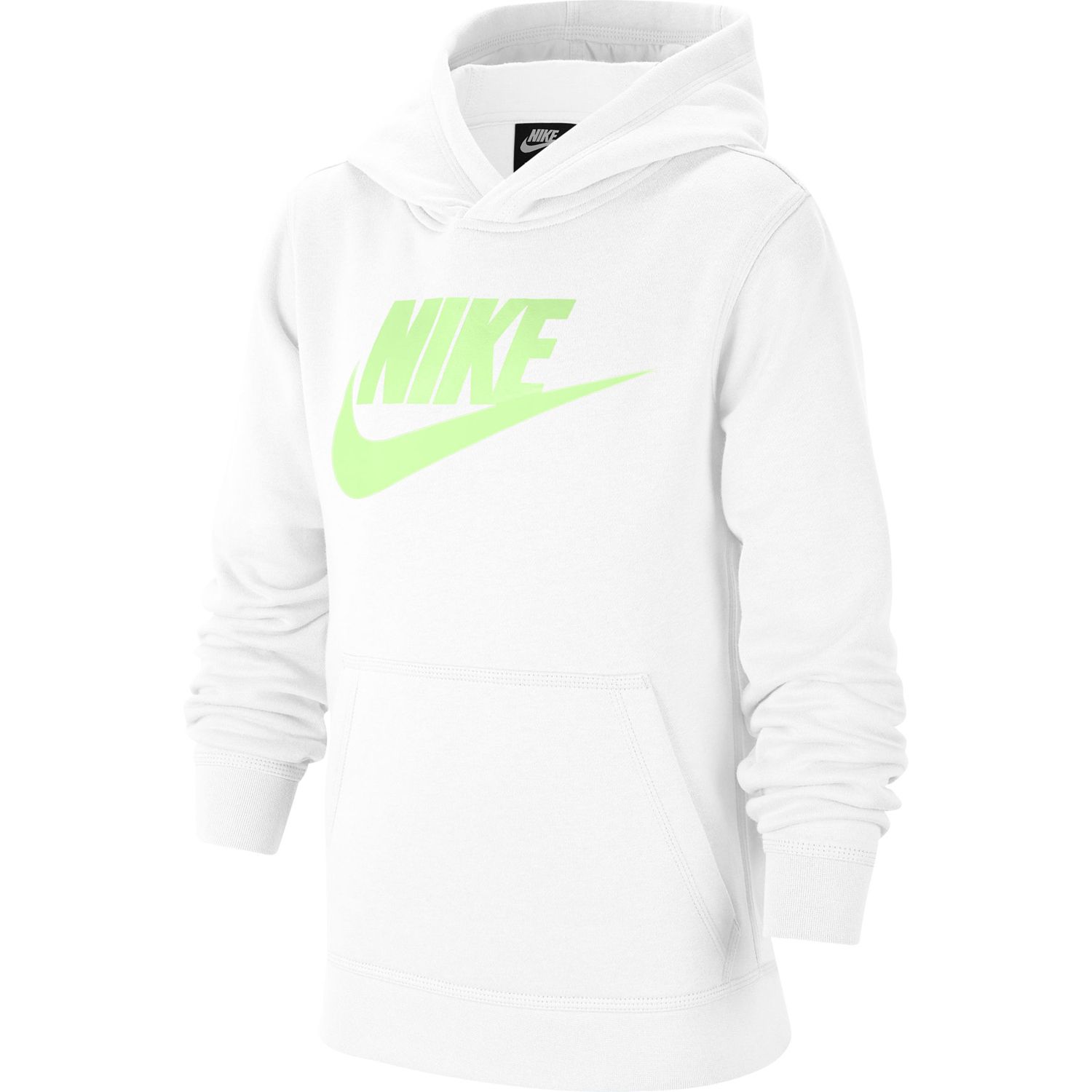 white nike sweatshirt youth