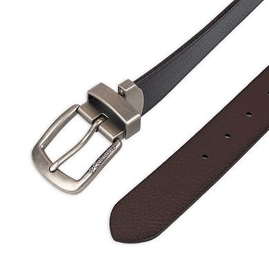 Men's Columbia Reversible Pebble Grain Leather Belt