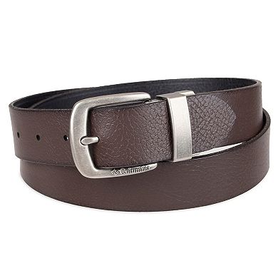 Men's Columbia Reversible Pebble Grain Leather Belt