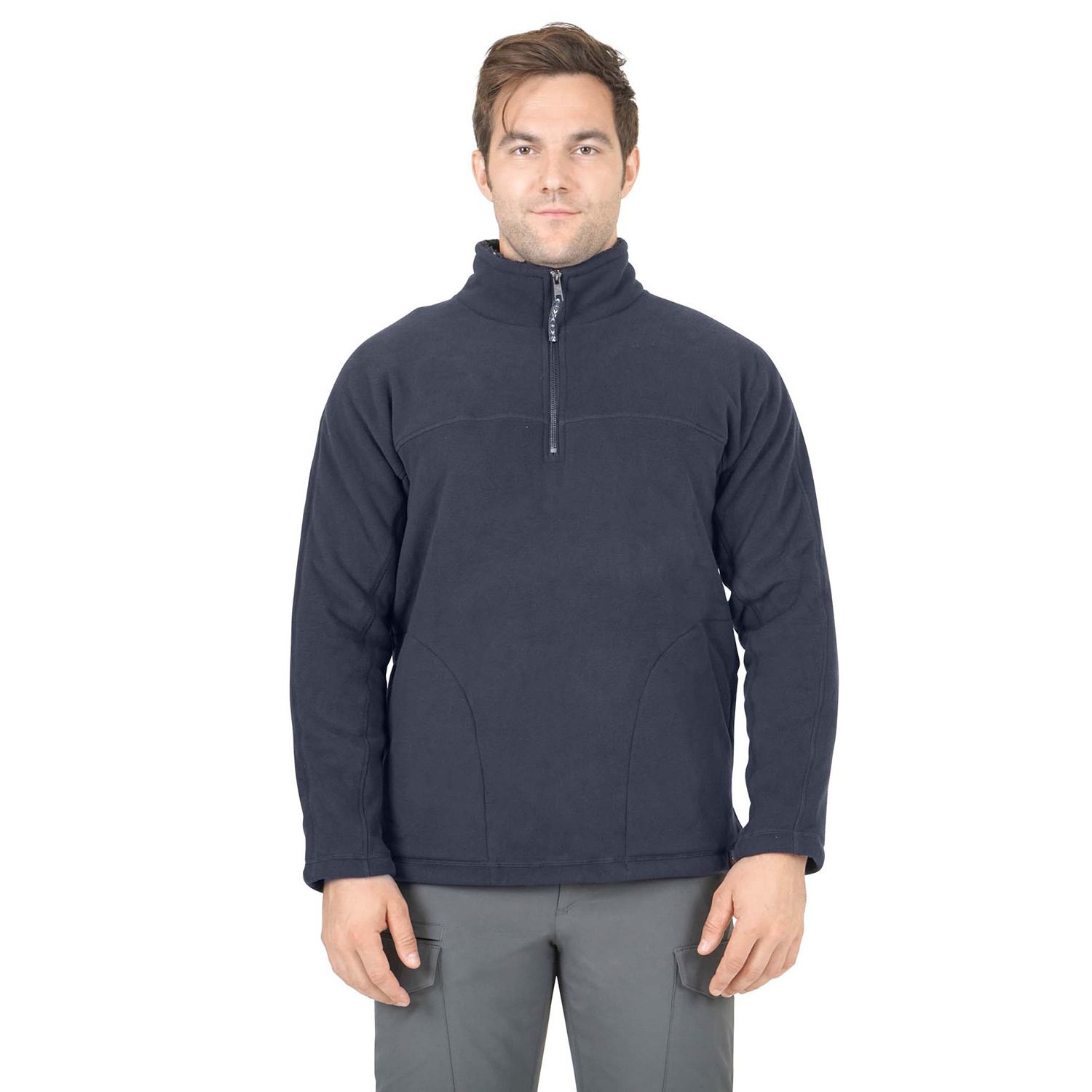 sherpa lined quarter zip
