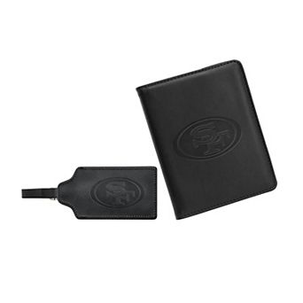 San Francisco 49ers Leather Luggage Tag Set