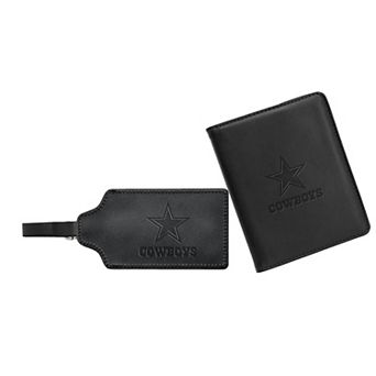 Dallas Cowboys Leather Luggage Tag Set