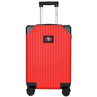 San Francisco 49ers Premium Hardshell Spinner Luggage