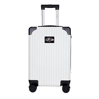 NFL Baltimore Ravens Premium Colored Trim Carry-on Spinner Luggage