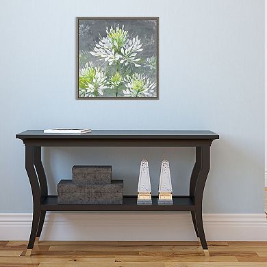 Amanti Art 'Farmhouse Cleome I' Framed Canvas Wall Art