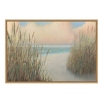 Amanti Art 'Beach Trail I' Framed Canvas Wall Art