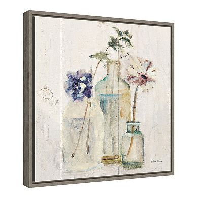 Amanti Art Blossoms on Birch III Framed Canvas Wall Art