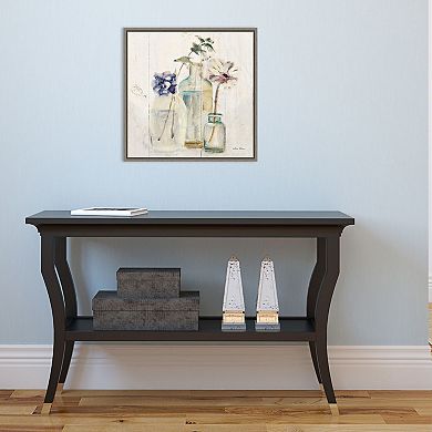 Amanti Art Blossoms on Birch III Framed Canvas Wall Art