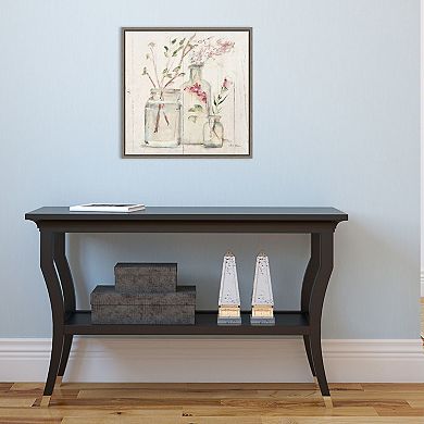 Amanti Art Blossoms on Birch VI Framed Canvas Wall Art