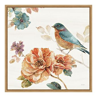 Amanti Art Spiced Nature III Soft White Framed Canvas Wall Art