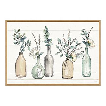 Amanti Art Modern Farmhouse I Framed Canvas Wall Art