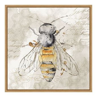 Amanti Art Queen Bee II Framed Canvas Print