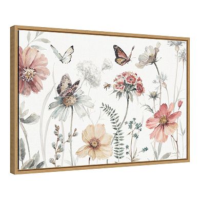 Amanti Art 'A Country Weekend I' Framed Canvas Wall Art