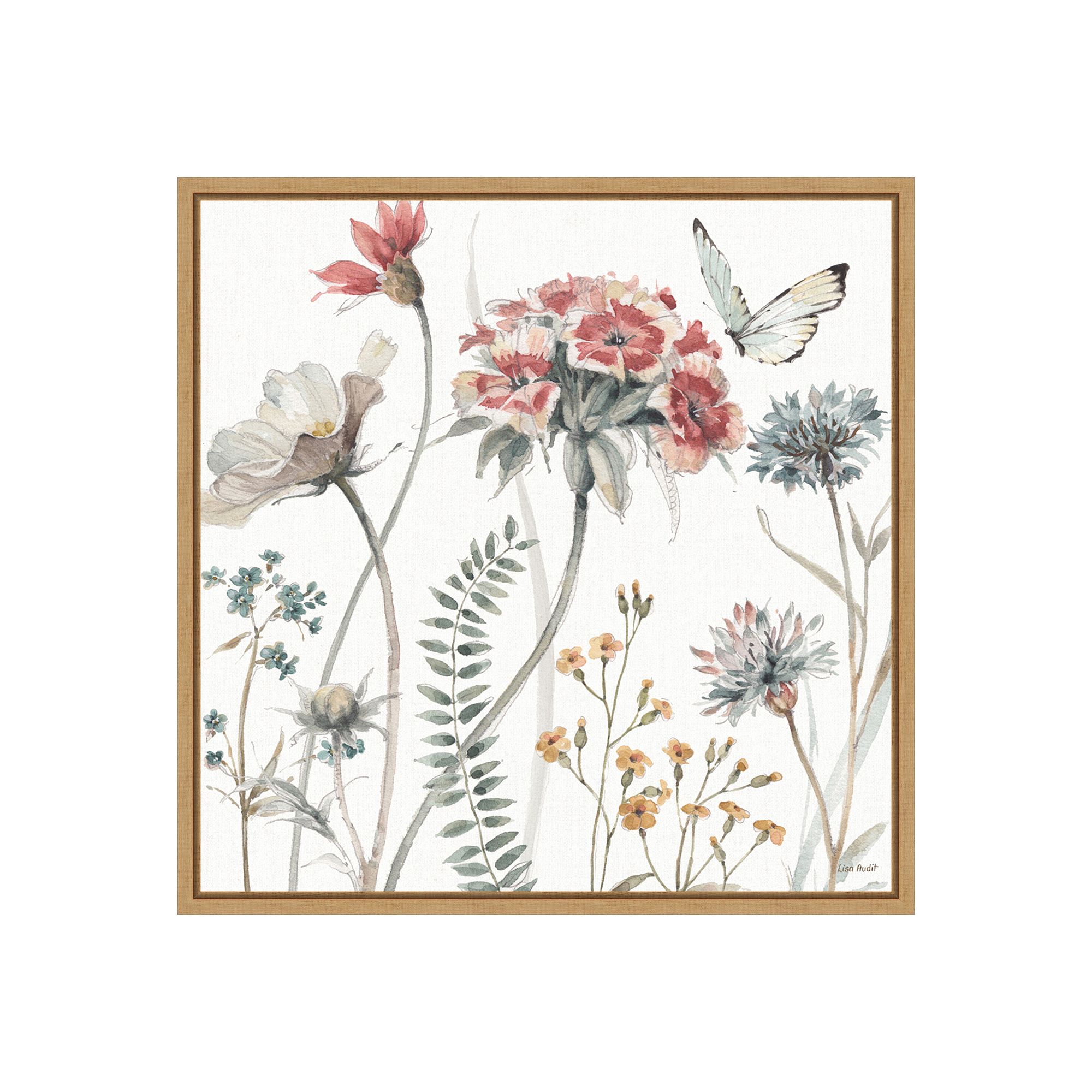Amanti Art A Country Weekend III Framed Canvas Print, Brown