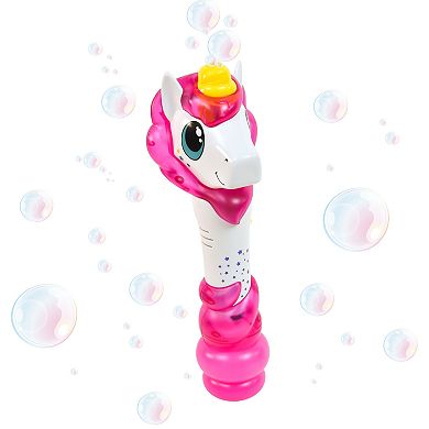 Maxx Bubbles Light & Sound Bubble Baton Unicorn