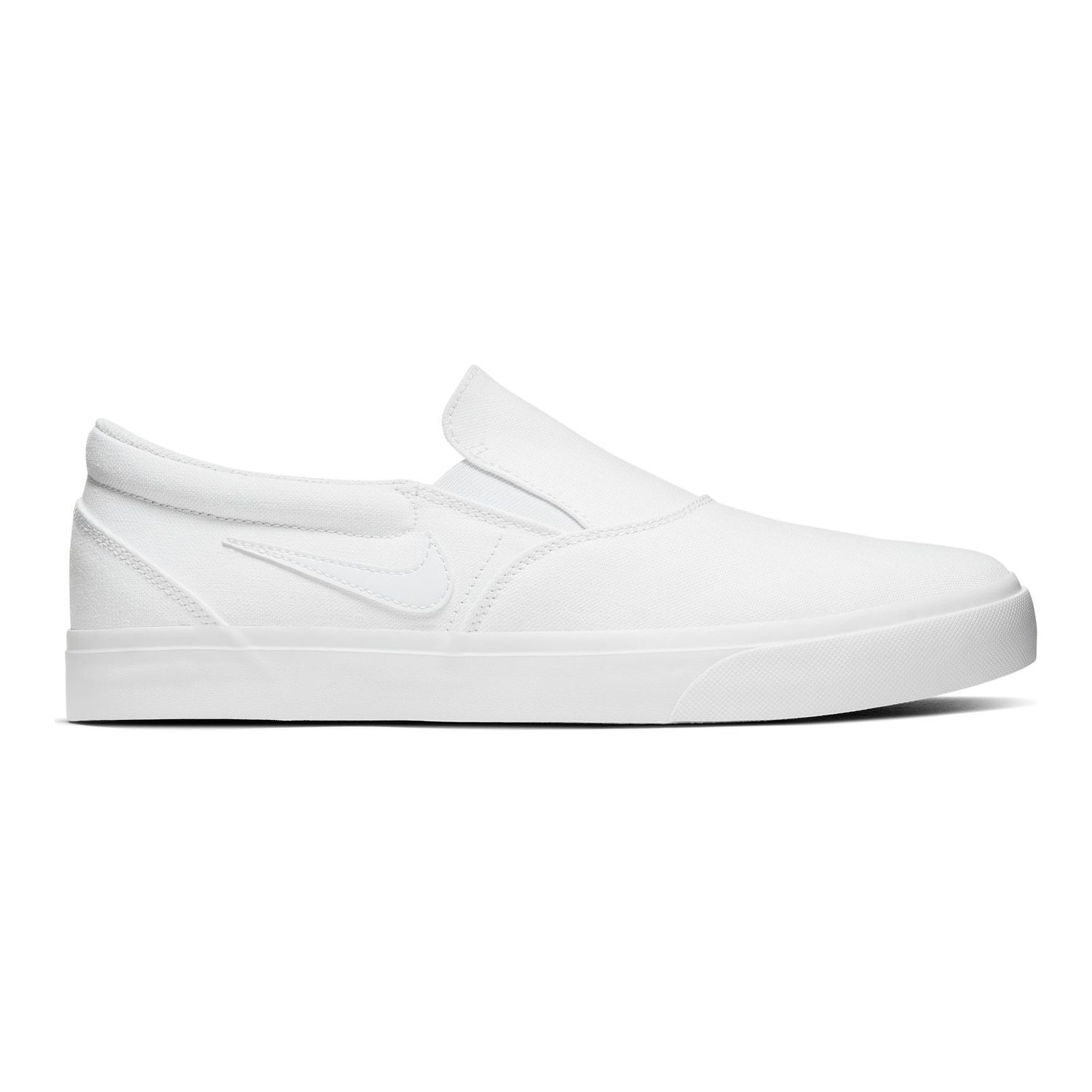 white nike sb slip ons