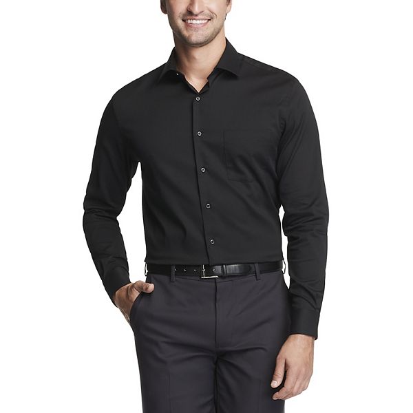 Men's Van Heusen Regular-Fit Stain Shield Spread-Collar Dress Shirt