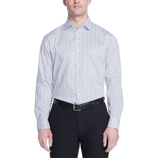Men's Van Heusen Regular-Fit Stain Shield Spread-Collar Dress Shirt