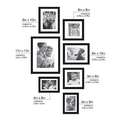 Belle Maison Gallery Wall Frame 7-piece Set