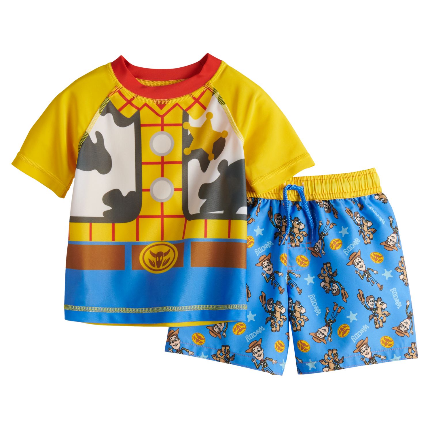 toddler toy story swim trunks