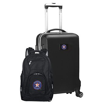 Houson Astros Deluxe 2 pc Backpack & Carry-On Set