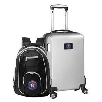 Houson Astros Deluxe 2 pc Backpack & Carry-On Set