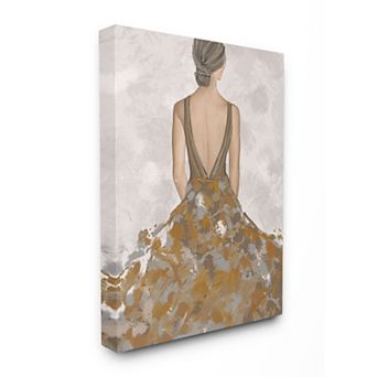 Stupell Home Decor Ballerina Canvas Wall Art