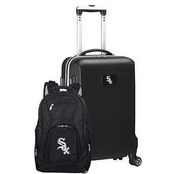 Chicago White Sox Deluxe Wheeled Carry-On Luggage & Backpack Set