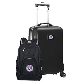Toronto Blue Jays Deluxe Wheeled Carry-On Luggage & Backpack Set