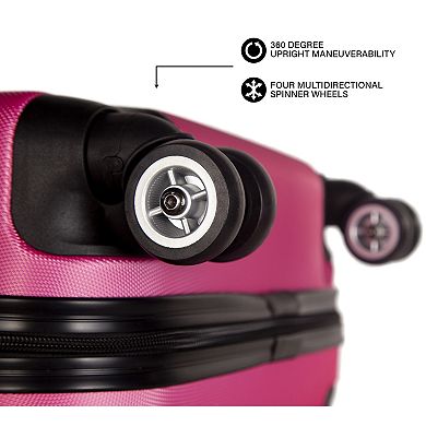 Miami Marlins Deluxe Wheeled Carry-On Luggage & Backpack Set