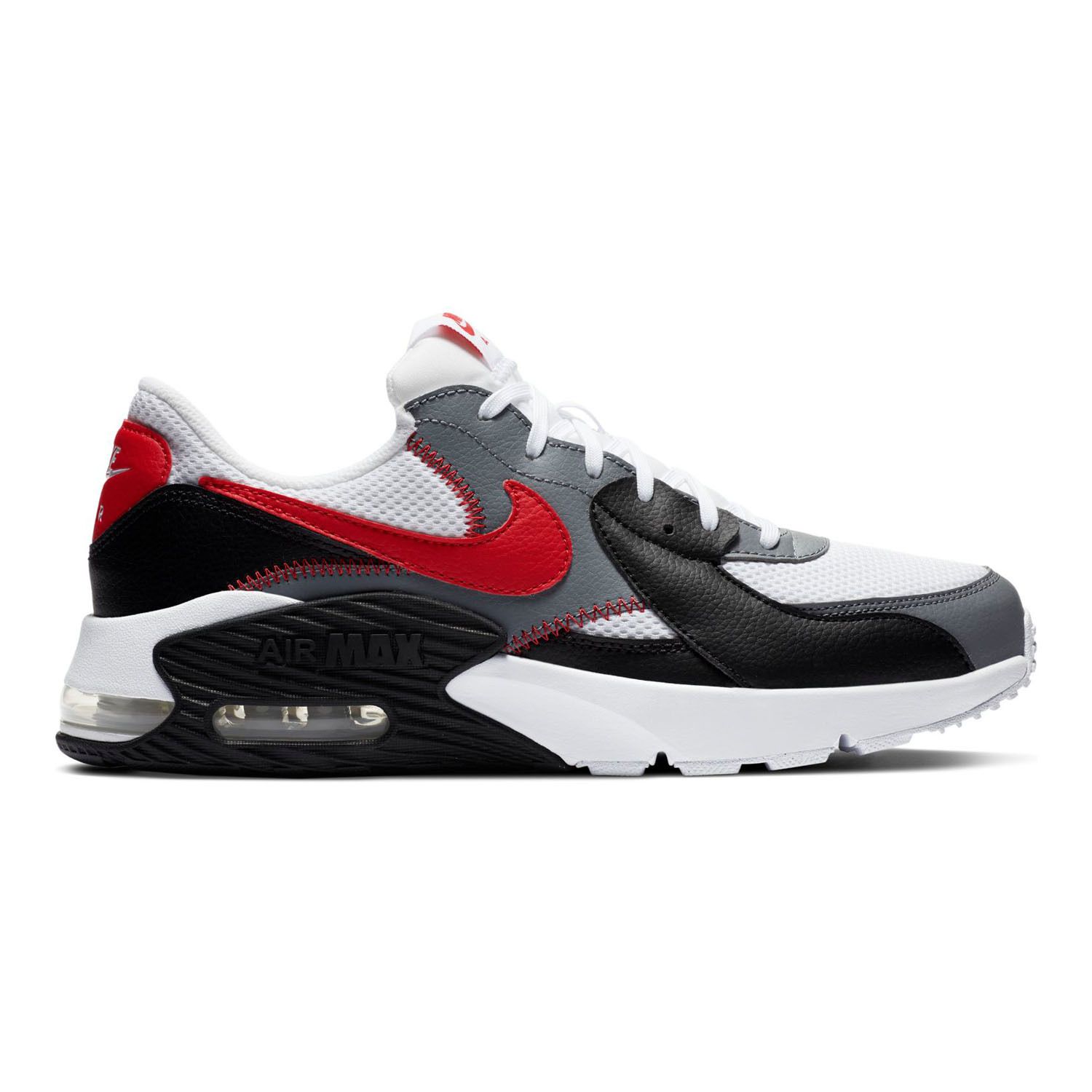 mens nike shoes red and black