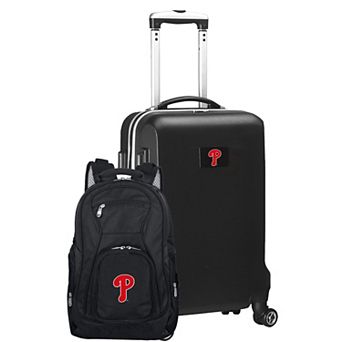 Philadelphia Phillies Deluxe Wheeled Carry-On Luggage & Backpack Set