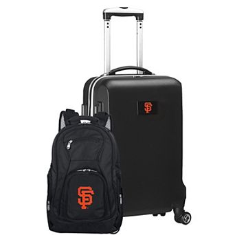 San Francisco Giants Deluxe Wheeled Carry-On Luggage & Backpack Set