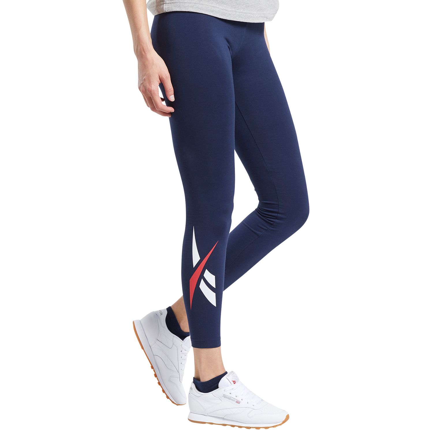 Reebok Id Train Allover Print Capri Leggings Xl Vector Blue : Target