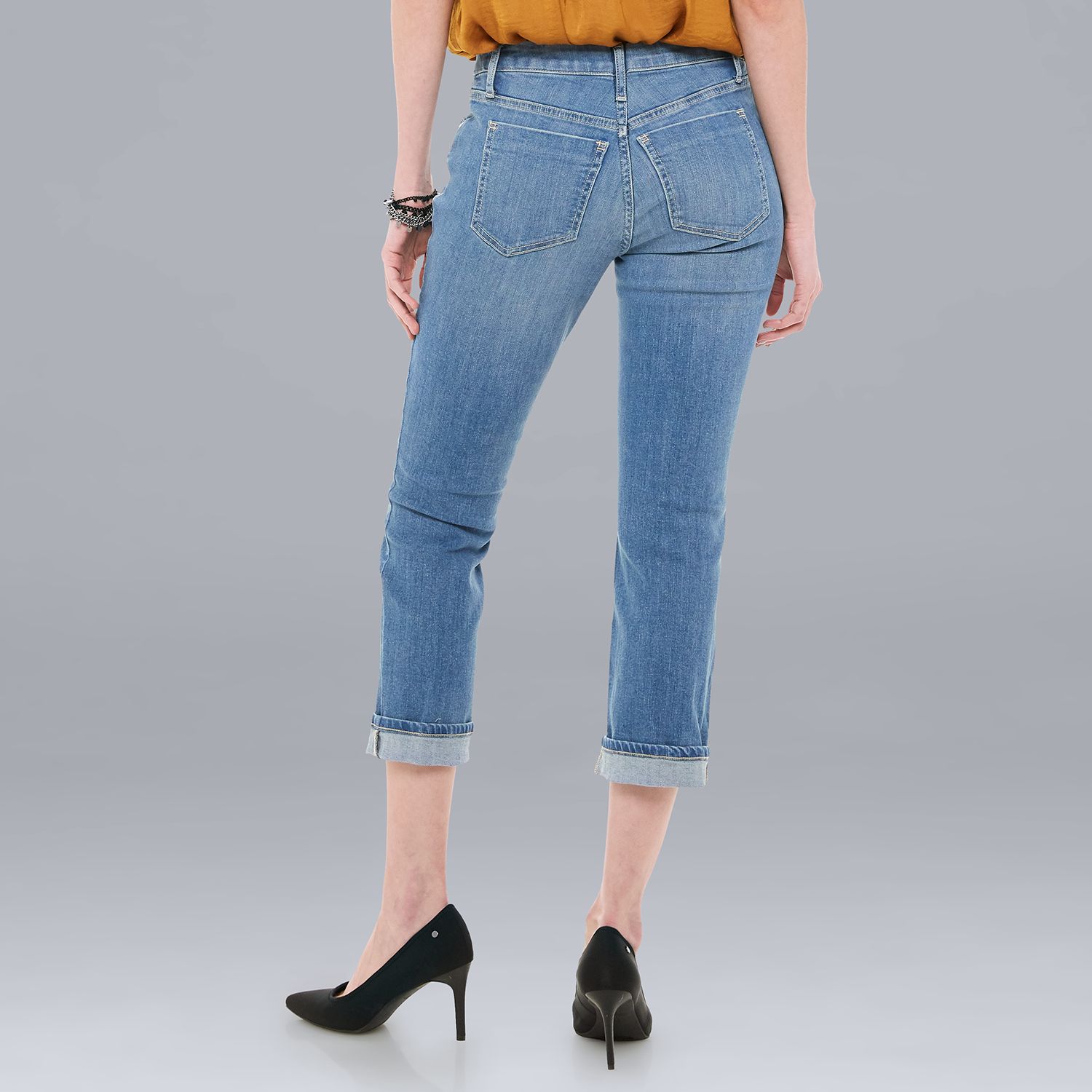 kohls vera wang capri jeans