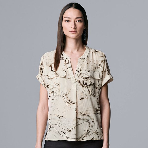 Vera wang outlet shirts kohls