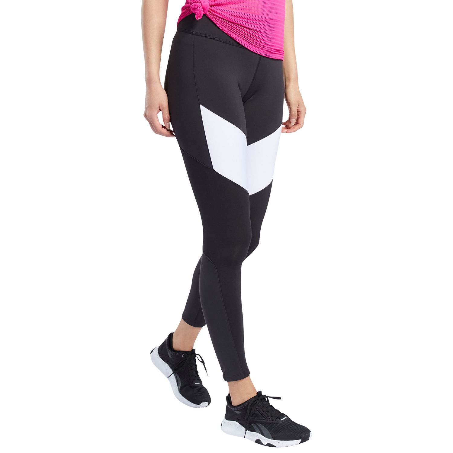 reebok black leggings