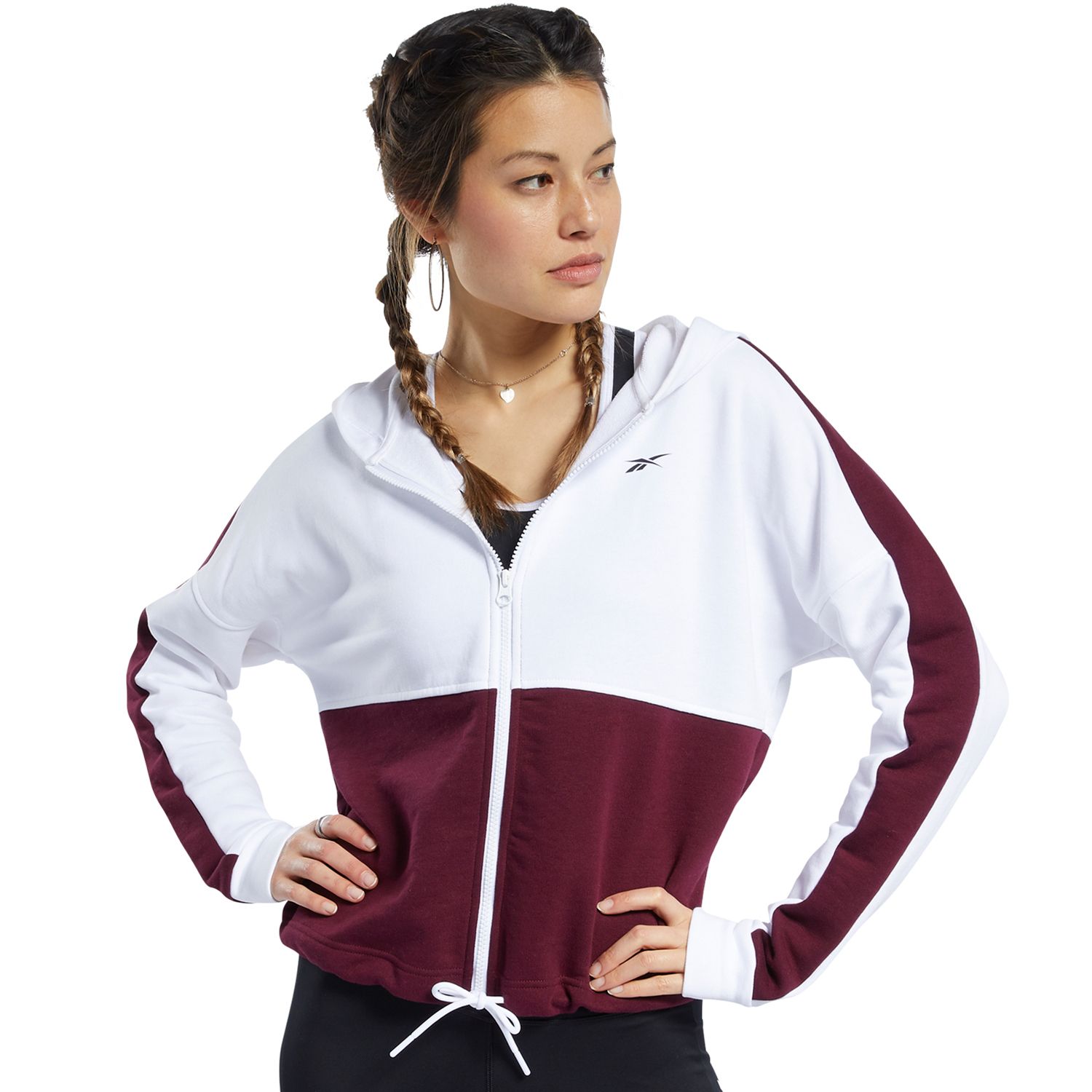 reebok sweatshirt womens