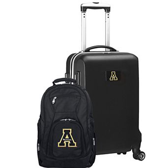 Appalachian State Mountaineers 2 pc Travel Backpack & Hardside Spinner Carry-On Luggage Set