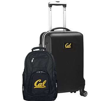 Cal Golden Bears Deluxe Hardside Spinner Carry-On Luggage & Backpack Set