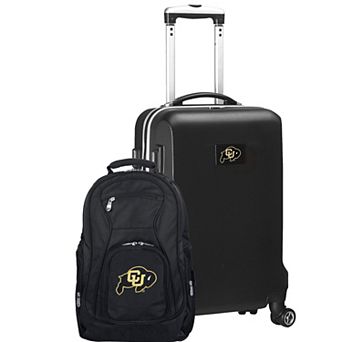 Colorado Buffaloes Deluxe Hardside Spinner Carry-On Luggage & Backpack Set