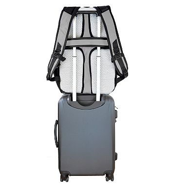 UConn Huskies Deluxe Hardside Spinner Carry-On Luggage & Backpack Set