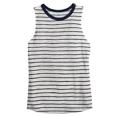 Juniors' SO® Ringer Muscle Tank Top